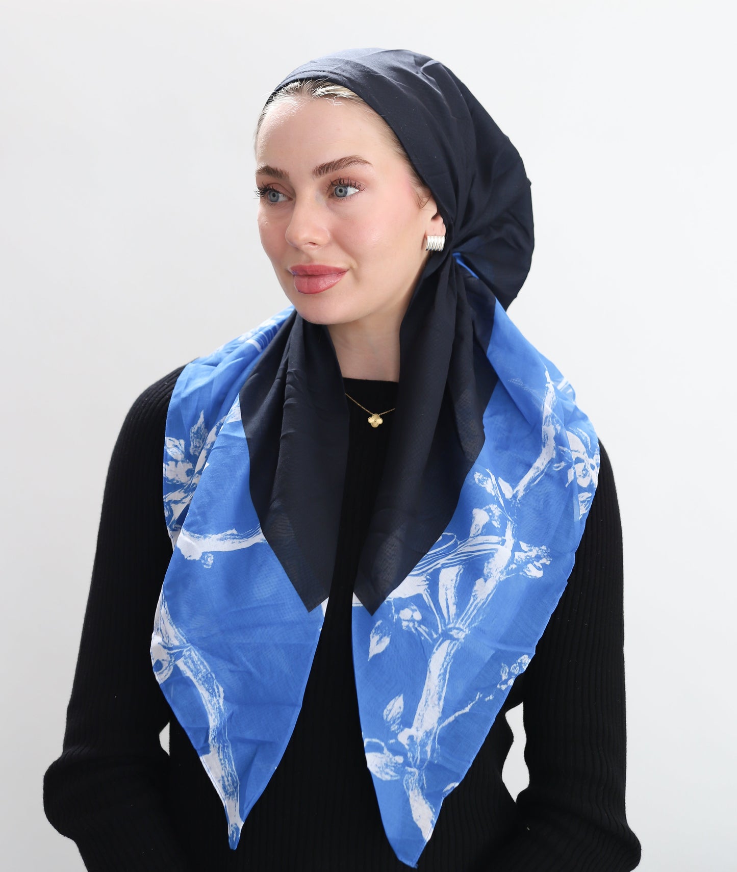 Blueprint Head Scarf