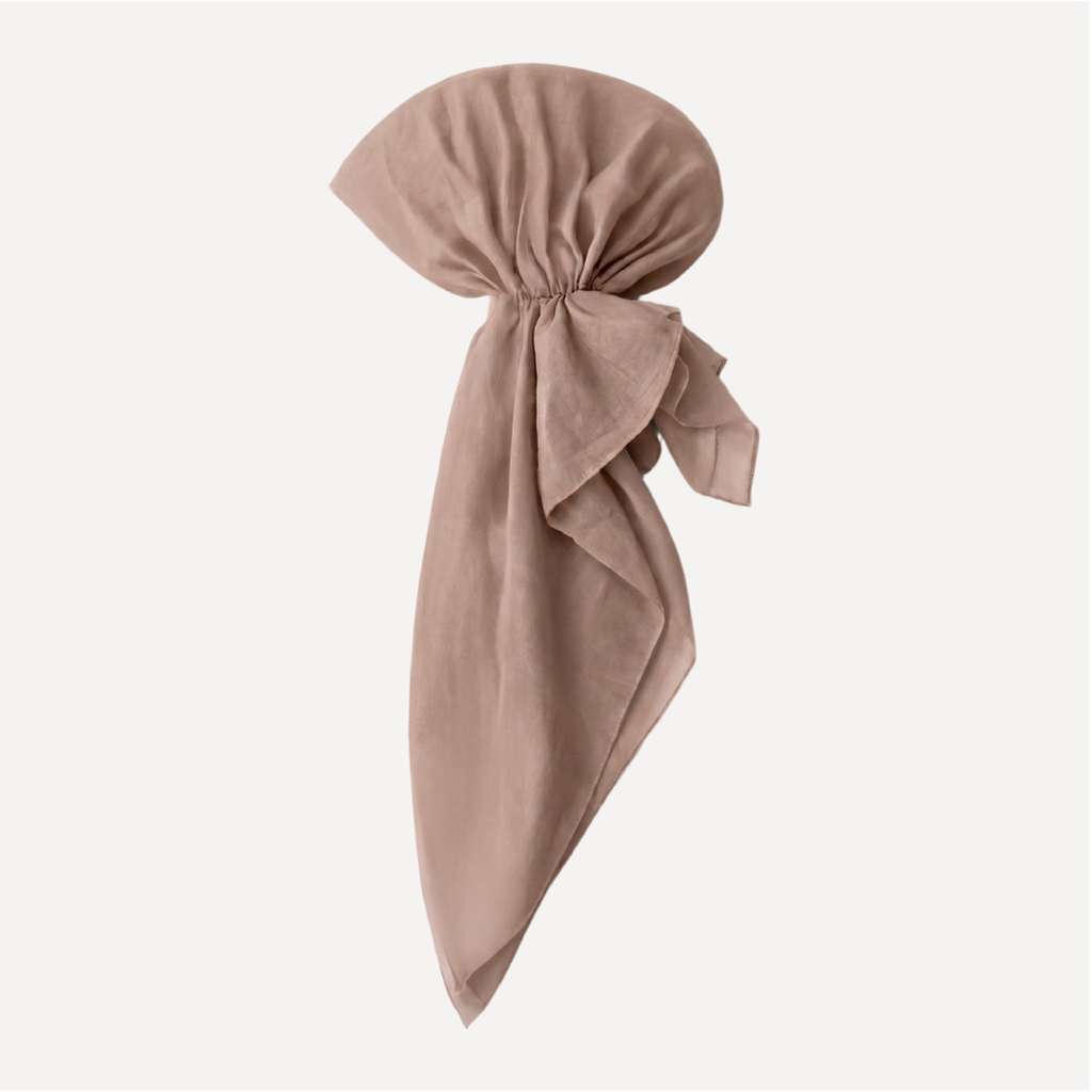 Warm Taupe Solid Head Scarf