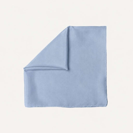 Pale Blue Solid Head Scarf