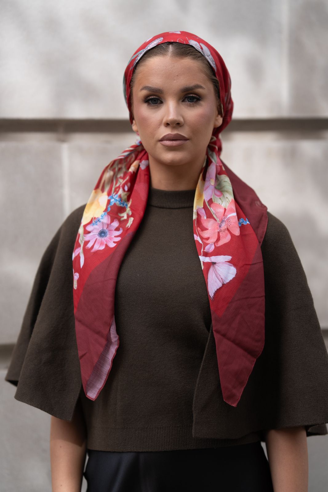 Redacted Head Scarf