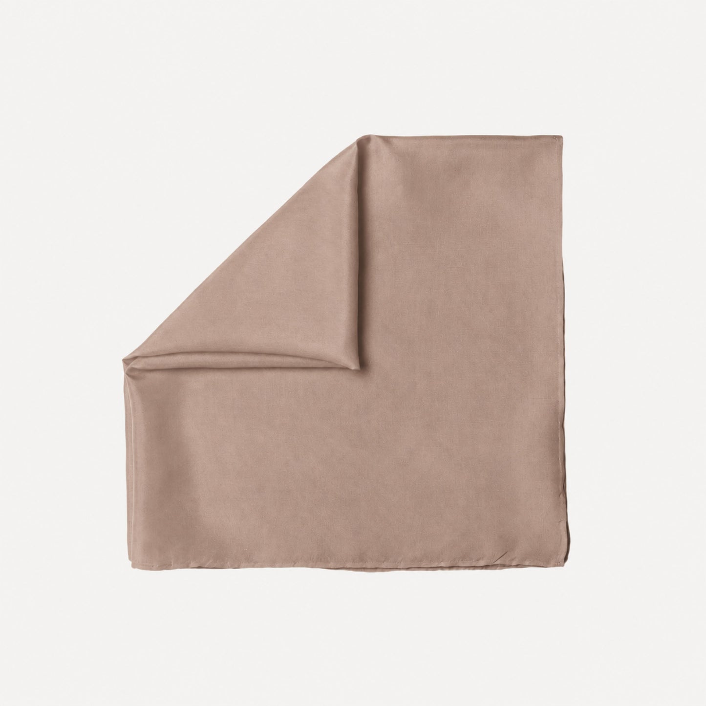 Warm Taupe Solid Head Scarf