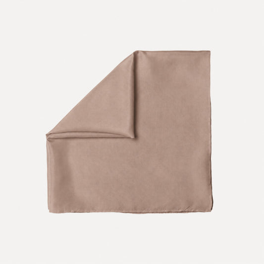 Warm Taupe Solid Head Scarf